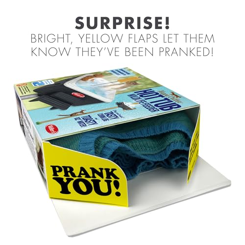 Prank-O Squirrel Hot Tub – Funniest Prank Gift Box | Hilarious Empty Gag Gift for White Elephant & Christmas 2025 | Funny Gift Box for Coworkers, Friends & Men Who Have Everything, As Seen on Shark Tank - Image 6