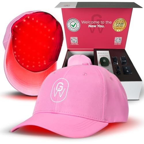 GroWell Red Light Therapy Hair Growth Cap – FDA Cleared