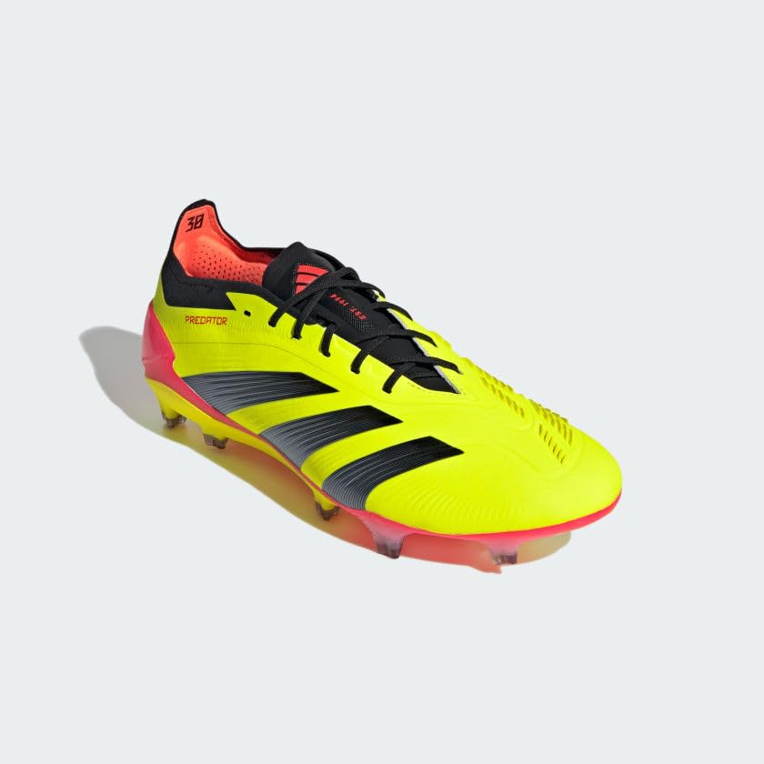 Image of adidas Elite Firm Ground Soccer Cleats - Yellow