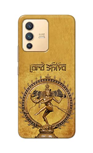 Image of PRINTFIDAA Lord Shiva As Nataraj Printed Designer Hard Case for Vivo V23 5G Back Cover -(e) RPM1004