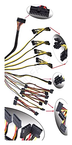 Alimentation 2000W multi GPU pour minage ETH BTC avec compatibilité 110V 220V