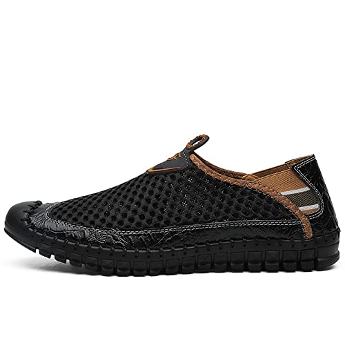 Men's Water Shoes Mesh Casual Walking Shoes Slip-On Loafers2