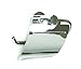 Deltana BBN2011-15 Zinc Single Post C Shaped Toilet Paper Holder with Cover from the Nobe Series