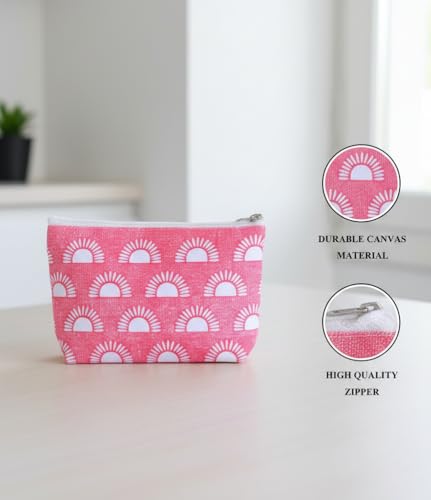 Image of Greencraft Makeup Pouch for Women | Multipurpose Pouch for Travel Carry Cute, Carry Smart & Your Daily Companion, Everywhere - Multicolor
