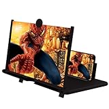 YOUNEEDFUL 12' Phone Screen Magnifier, 3D Hd Foldable Phone Stand with Screen Magnifier,...