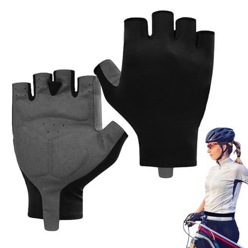 Yabauuop Guantes para Motocross, Guantes de Ciclismo, Antideslizantes Amortiguación de Impactos Ligeros Mujeres Jóvenes Motocicleta Esquí Gimnasio Pesas