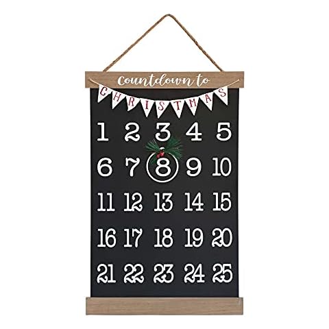 Paris Loft Magnetic Countdown to Christmas Sign Cover