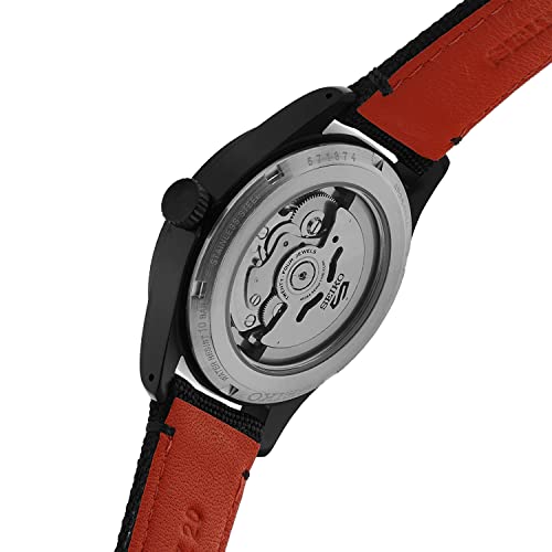 Seiko 5 Sports Herrenuhr Automatik Schwarz SRPH33K1
