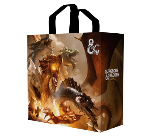 Konix Borsa Dungeons & Dragons 40 X 45 X 20 Cm - Materiale Riciclato - Design The Rise Of Tiamat