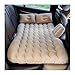 jtymx Portable SUV Inflatable Car Mattress - Beige Durable Multi-Functional Rectangular PVC Flocked Air Mattress with Storage Bag & Repair Kit |(Gray)