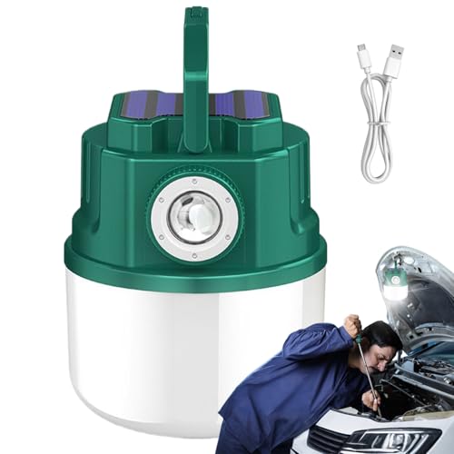 Lampe de camping solaire pour illuminer votre jardin et vos soirées