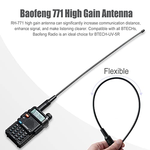 Baofeng B-BFUV5R2PA-F Radio Uv-5R 8W 2Pack Handheld Ham Radios thumb #1