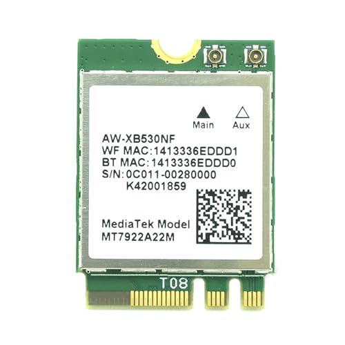 Amazon.co.jp: AW-XB530NF MT7922 WIFI6E 2.4G/5G M2