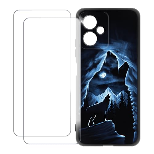 UOGNADGD Xiaomi Redmi Note 12R Pro 5G �Ƃ̌݊������� �J�X�^���J���t���P�[�X�{�����K���X�ی�t�B����2���t�� ? �Ռ��z�������h�~ (�T 2)