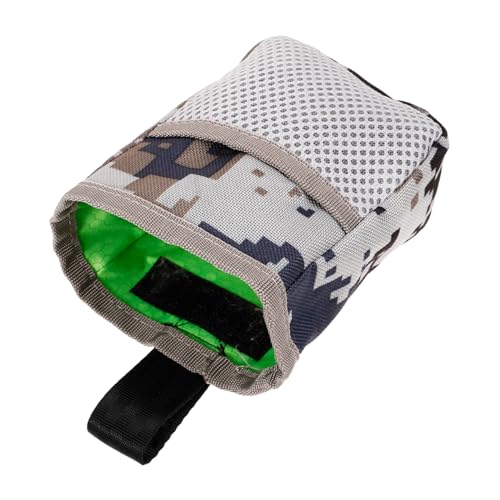 BELLIFFY ポータブルトリーツポーチ 犬用散歩バッグ 犬用トリーツキャリーバッグ カードや鍵用メッシュポケット 軽量