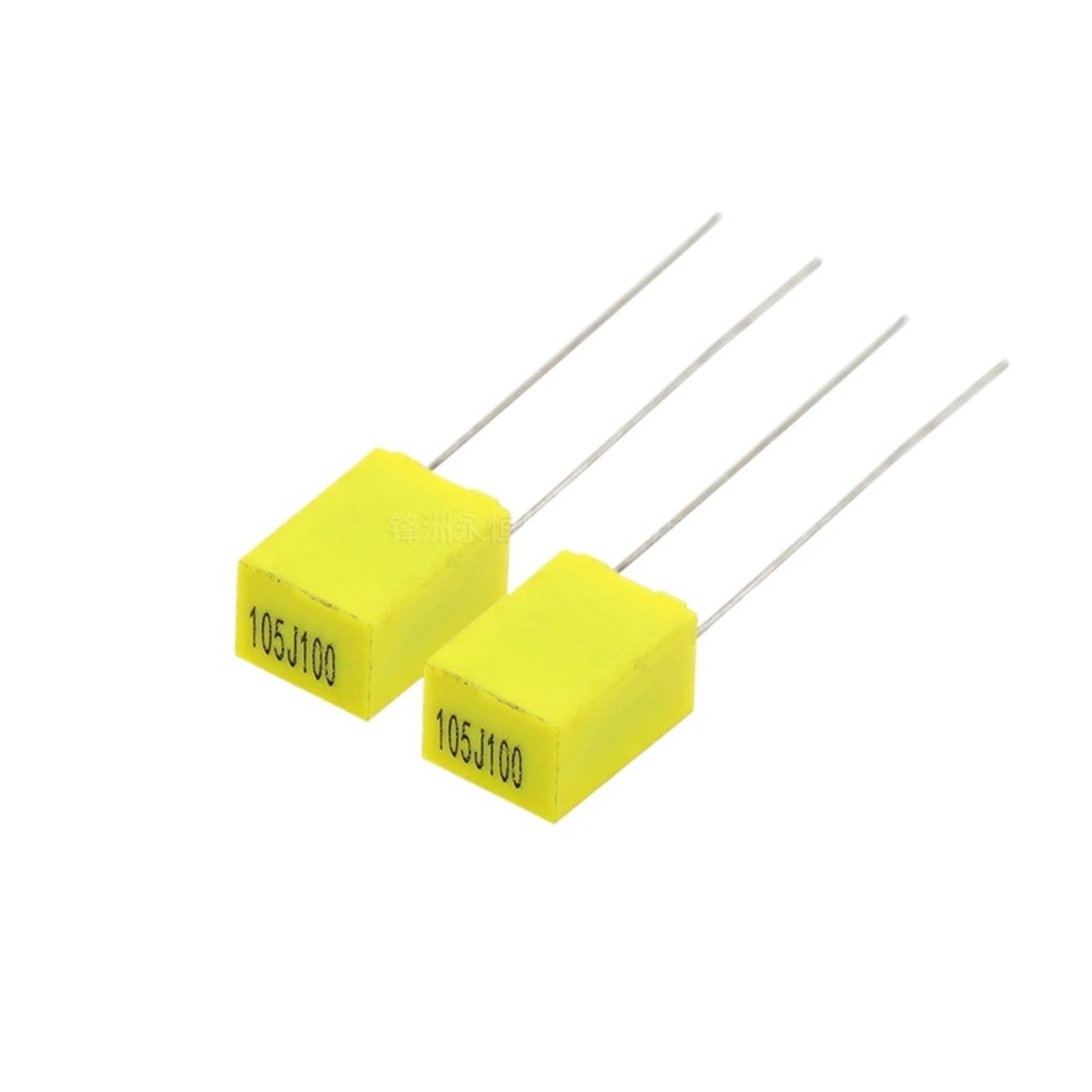 ICXLPMC 20PCS Correction capacitor 100V 1000NF 100V105J 105 105J 1UF Pitch 5mm Polypropylene 1uf 330nf Correction capacitor