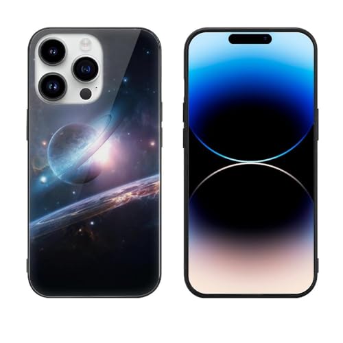 HKMNLEW iPhone 14 Pro Max�p�K���X�t�H���P�[�X�A�X�y�[�X�v���l�b�g�v�����g TPU �ϏՌ��ی�P�[�X�J�o�[ �����p �j���p