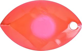 Yakima Bait Mulkey's Mini Guide Flash Spinner Blades - Size 3.5 Metallic Cerise Pink ' Candy Wrapper'