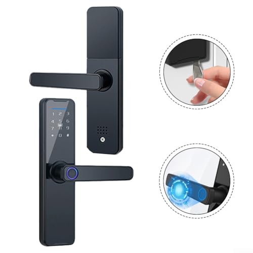 Serrure porte empreinte digitale avec ouverture par code et application