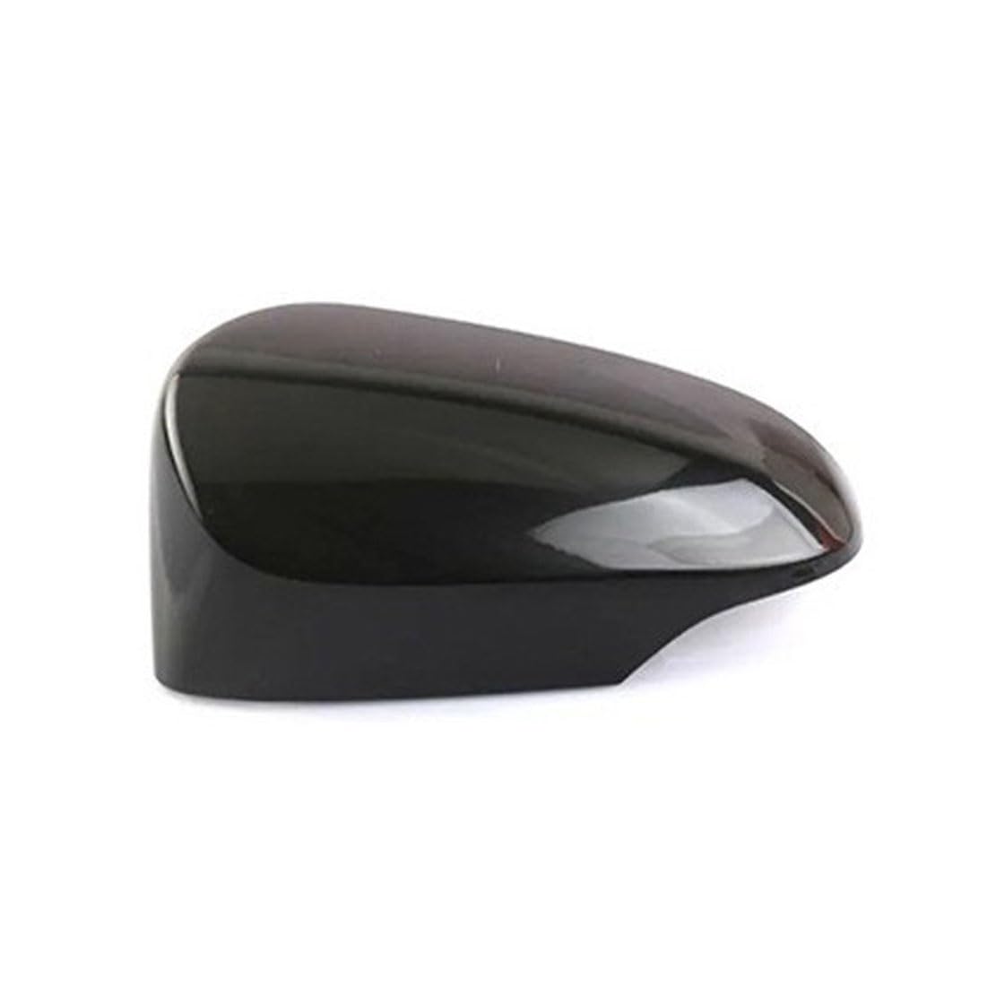 MSMDG Car wing mirror cover,Compatible with Toyota Yaris 2012–2019,Auto Parts, black on the left