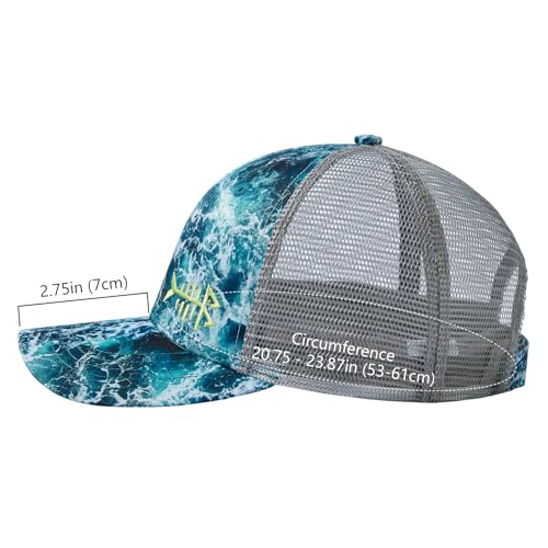 Image of BASSDASH Altimate Fishing Hat Mesh Back for Men Women Adjustable Baseball Trucker Cap