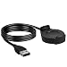 Produktbild kwmobile USB Kabel Charger kompatibel mit Huawei Watch 2 Ladekabel - Smart Watch Ersatzkabel - Fitnesstracker Aufladekabel in Schwarz