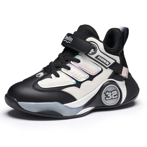 SMILIN Kids Sneakers for Boys, Lightweight Non-Slip Running...