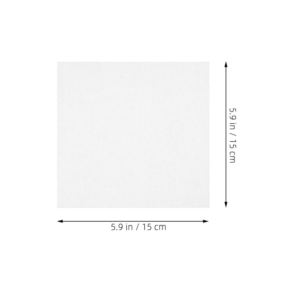 Cabilock 600 Pièces Lingettes Nettoyantes Cellulose Non Pelucheuses Sèches Poussière pour Nettoyage Démaquillage Blanches