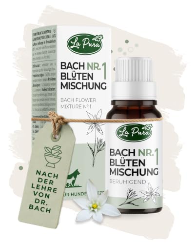LaPura Bachblüten Nr. 1 Hund & Katze, Globuli bei Stress, 10 g