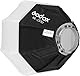 Godox ML100BI Softbox, ML-CS30 zusammenklappbare Laternen-Softbox, 30x30cm GOdox Mount SoftBox für Godox ML100R ML100Bi ML60IIBi ML60Bi ML60 ML30Bi ML30