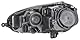 HELLA 1EG 247 007-571 Halogen-Hauptscheinwerfer - ECE/CCC - für Rechtsverkehr - vorne links