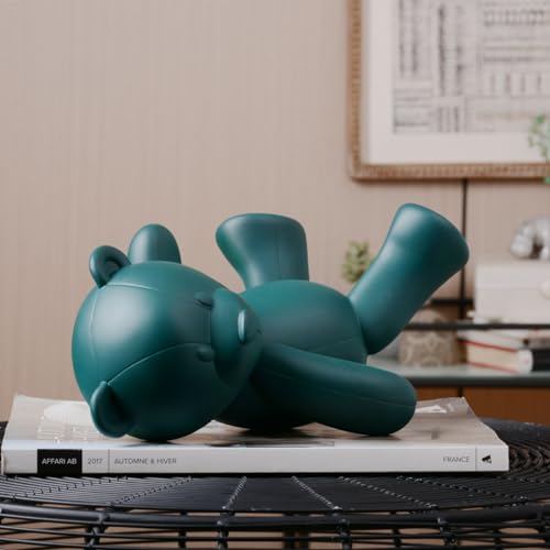 Estatua de oso de resina para decoración moderna miniatura 4