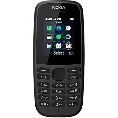 Nokia 105-2019 Dual SIM Black Cover