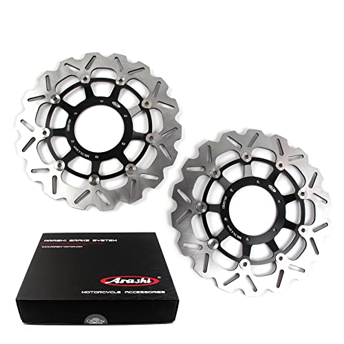 Dischi Freno Anteriori Per Honda CBR600RR / CB1000R - Acciaio Inox, Oro, 2003-2022 - Foto 11