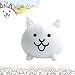UBKYYDS The Battle Cats Peluche Giocattoli di Peluche, 7.8"White The Battle Cats Game Plusheys, Neko Peluche Giocattolo Cat Bambola, Nyanko Great War Collectibles Dolls, Battle Cats Peluche-A