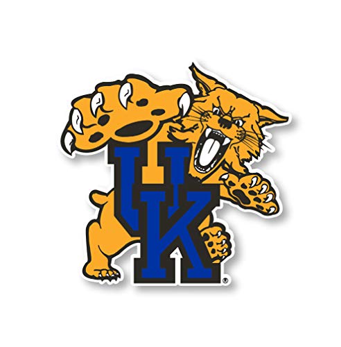 Kentucky Wildcats 4 Inch Vinyl Mascot Magnet 4-Pack Officially Licensed Collegiate Product