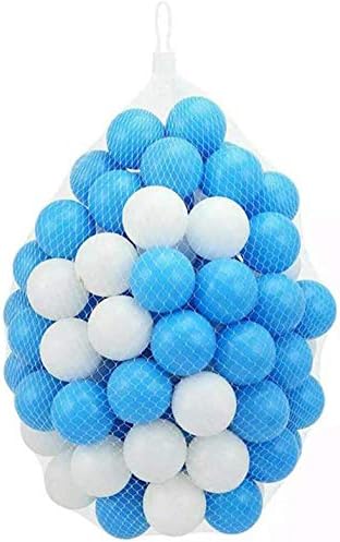DIVCHI 100 PCS Soft Plastic Mini Play Balls Pink/Baby Pink Colors - Crush Proof, No Sharp Edges, Non Toxic, Phthalate & BPA Free - Use in Kids or Toddler Ball Pit