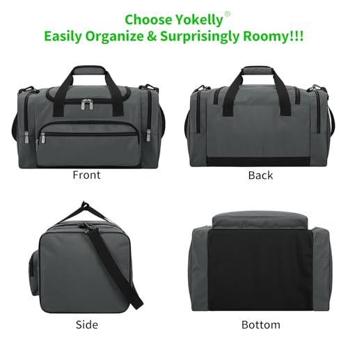Image of Sports Duffel Bag 20 inch for Travel Gym - Grey