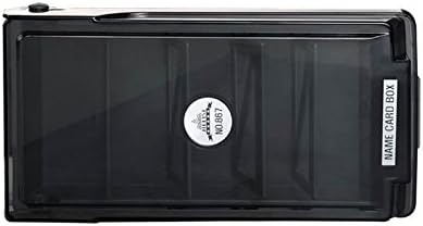 Miniatura 4 de Da Jia Caja organizadora de gran capacidad con 4 divisores y 20 guías A-Z para 500 tarjetas