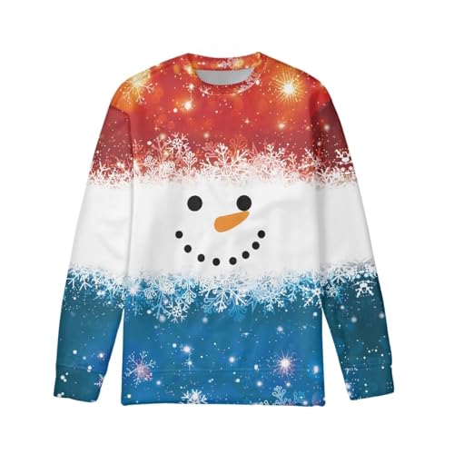 Upetstory Fashion Sweatshirts for Kids Girls Boys Pullover Top Jumper Clothing Size S-XL