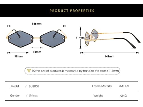 Women Party Outdoor Small Frame Sunglasses Vacation Men Beach Sports Sun Glasses3