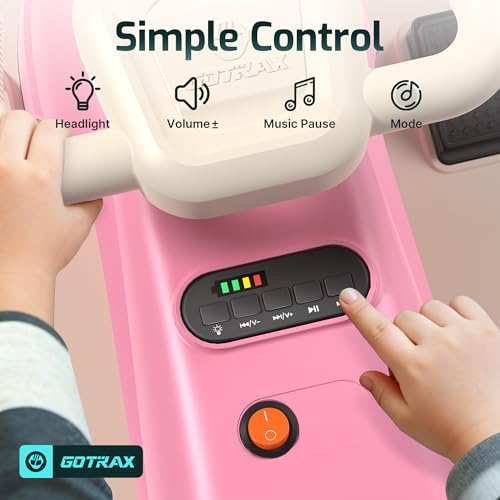 Image of Gotrax Electric Wiggle Car for Kids 3-8, 12V Battery for 120Min w /Bluetooth