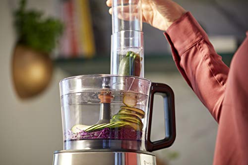 Philips HR7510/00 Viva Collection Keukenmachine, 800 W, 29 functies, 2 l vulcapaciteit, 2-in-1 snijschijf, opzetstuk voor citruspers, zwart - Image 4