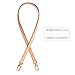 jiesinlov Genuine Vachetta Leather Replacement Bags Thin short Strap Shoulder Straps for Multi Pochette Boulogne pouchette Montaigne Accessories (Width:0.43in&Length:23.6in)
