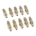 XCVGBNKL 10 Pcs M8*1.25mm Motorcycle Car Brake Bleeder Nipple Caliper Bleed Screws, Universal Brake Bleeder Screws Kits Metal Brake Part