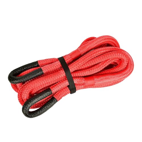 Corde de remorquage cinétique nylon 22mm x 6m pour voiture SUV UTV VTT