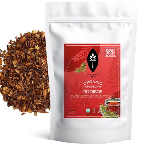 Sarasota Tea, Organic Rooibos Tea, Gourmet, 100% Organic African ...