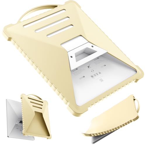 JvVuell Starlink Mini Cover Protective Case, Portable Shockproof Starlink Mini Accessories Silicone Protection Satellite Dish Gift Gear. Yellow