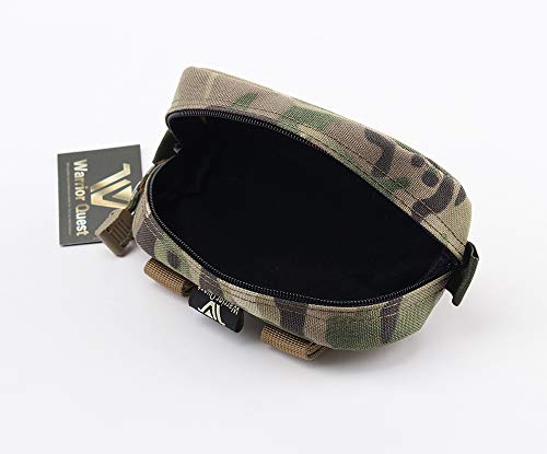 Warrior Quest Anti-Shock 1050D Nylon Molle Sunglass Case - Protective Eyeglasses Case Safety Glasses Case Sunglasses Box Mens Eyeglass Case (Semi-Hard Case) - Thumbnail 7