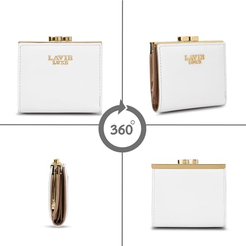 Image of Lavie Luxe Women's Frame25 Small Bifold Wallet | Gift for Women